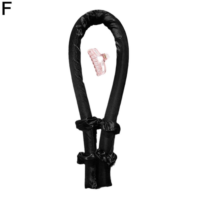 Lazy Person's Hair-Friendly EVA Big Wave Hair Curling Iron with Sleeping Foam Rubber and No Heat